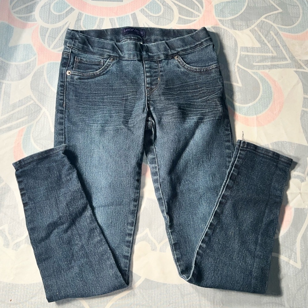 Levi's Girl’s Skinny Jeans in Blue